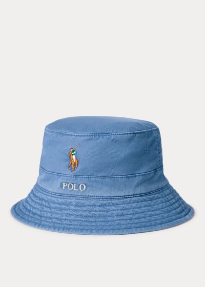 Pánské Klobouky Polo Ralph Lauren Stretch-Cotton Bucket - 28601-SQEI